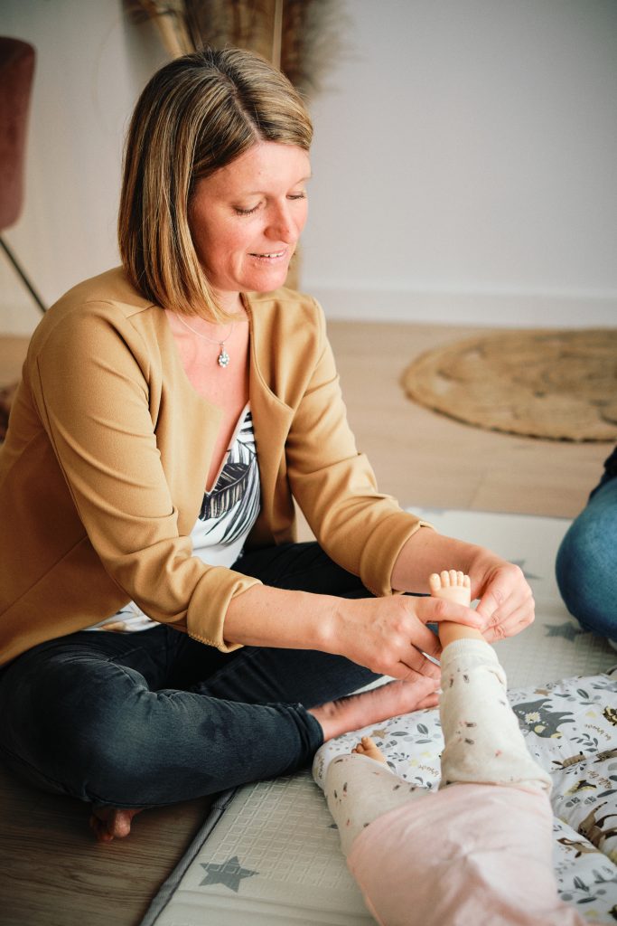 apaiser bébé réflexologie bébé emotionnelle bordeaux